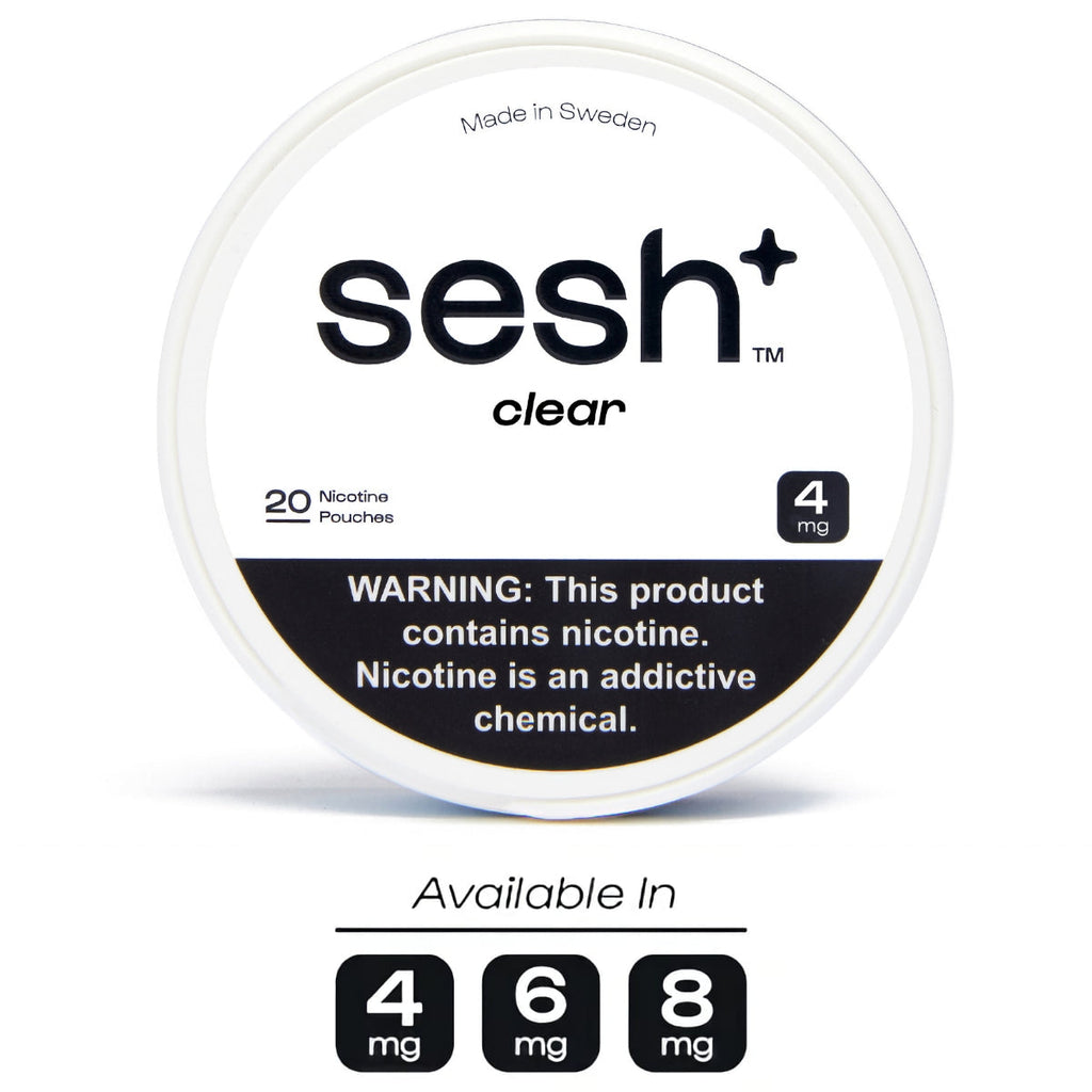 Sesh+ Clear Nicotine Pouches